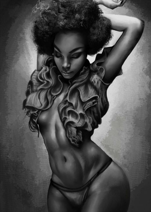 Beautiful Afro by Michael Dunbar
